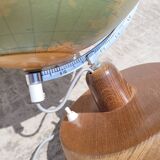 Large vintage backlit globe or world map