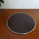 Round barber mirror 28.5 cm vintage 1960