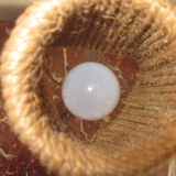 Metal and rope lamp 1950