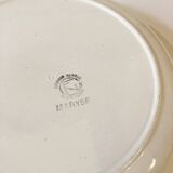 Large round dish from the Faïencerie Nouvelle de Givors, "Maryse" model