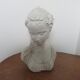 Buste " femme " en plâtre