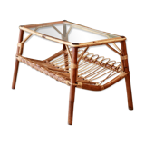 Rattan coffee table