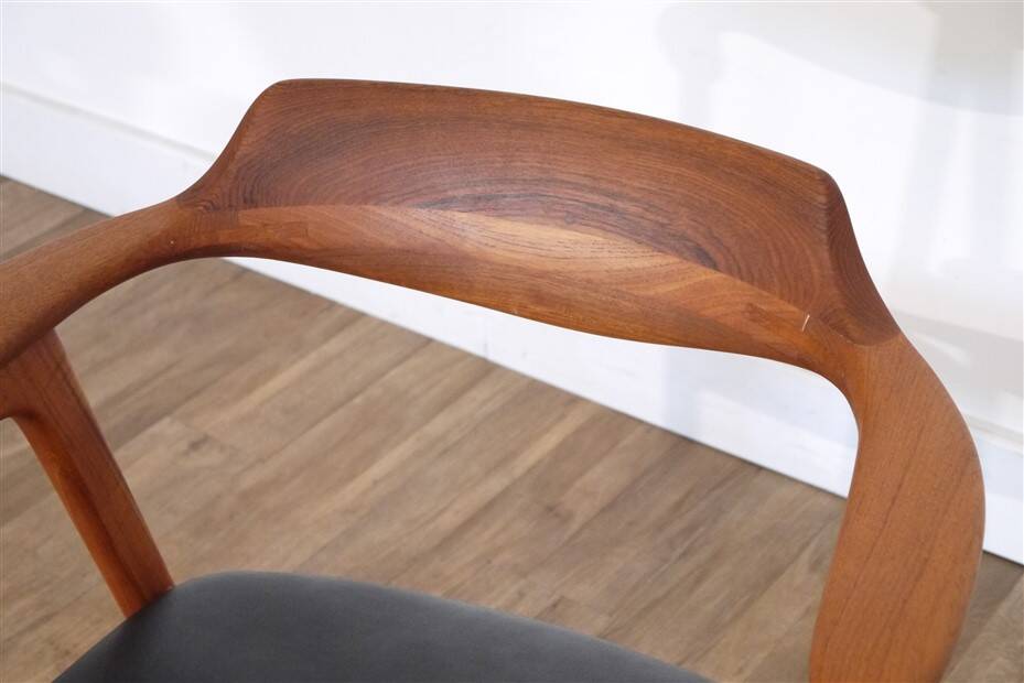 Danish "Model 42" armchair in teak by E kirkegaard 1960