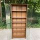 Vitrine anglaise vintage en bois