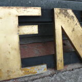 Sign art deco surgeon dentist