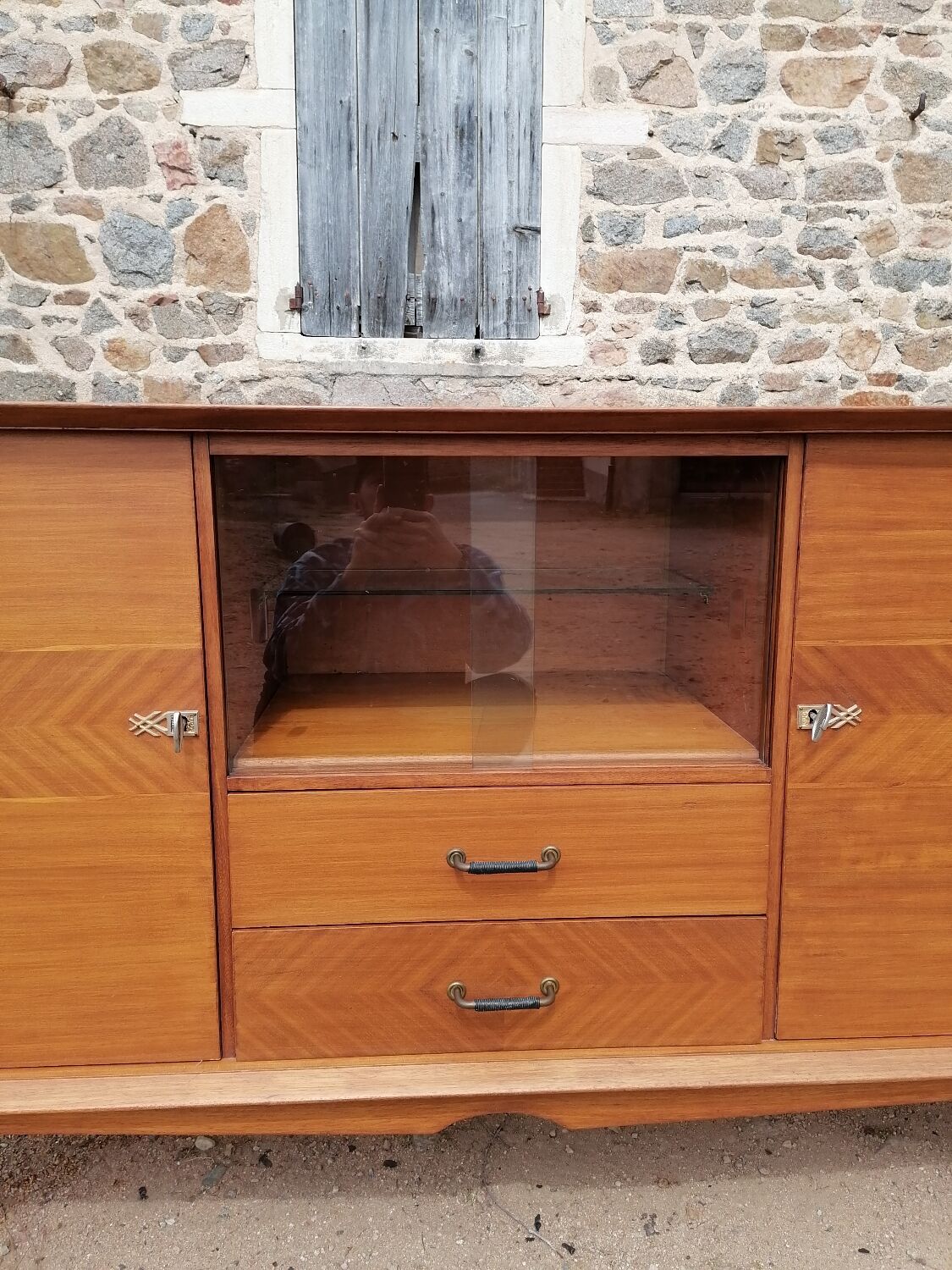 Scandinavian oak row