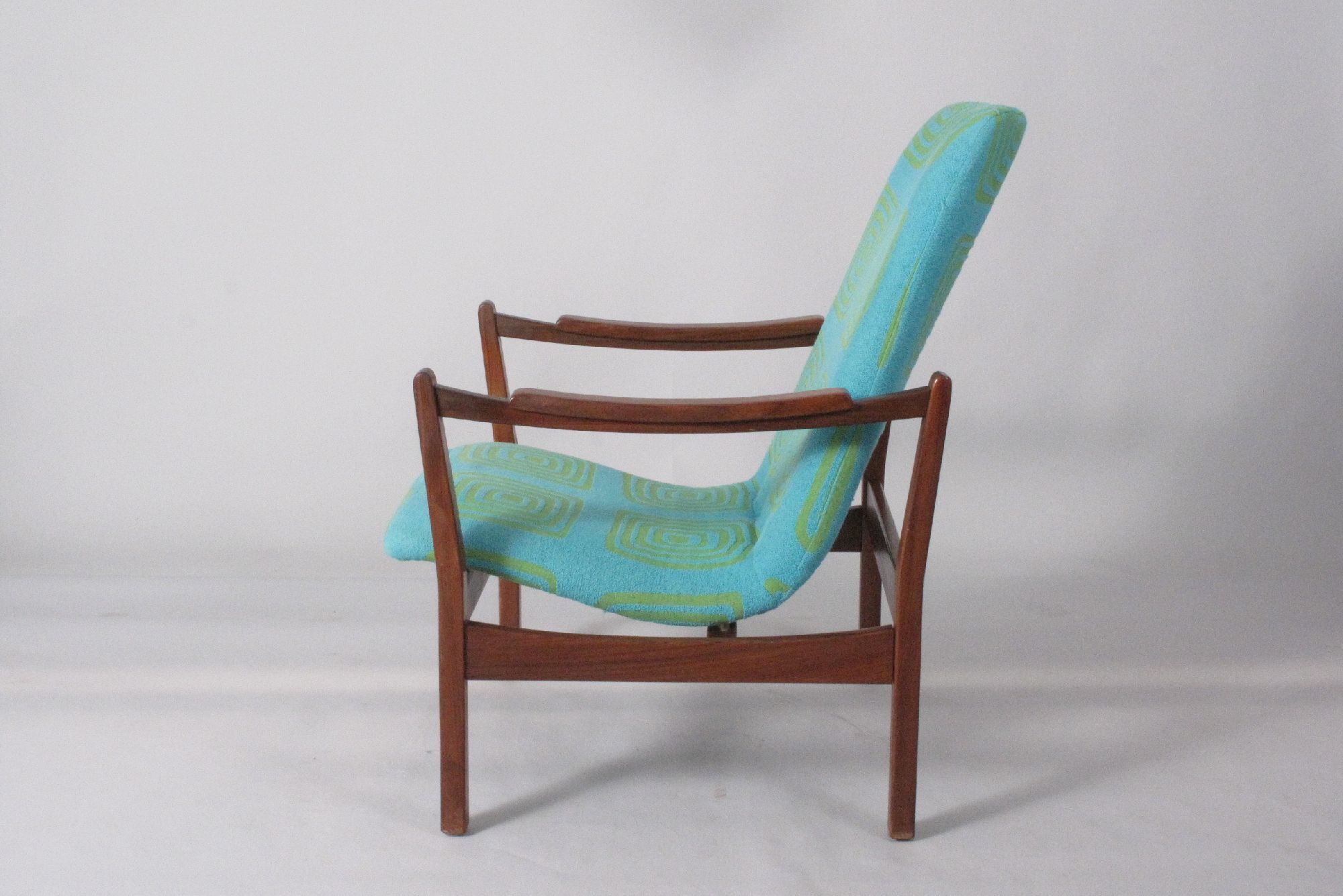 Danish lounge chair in teakwood 1960s