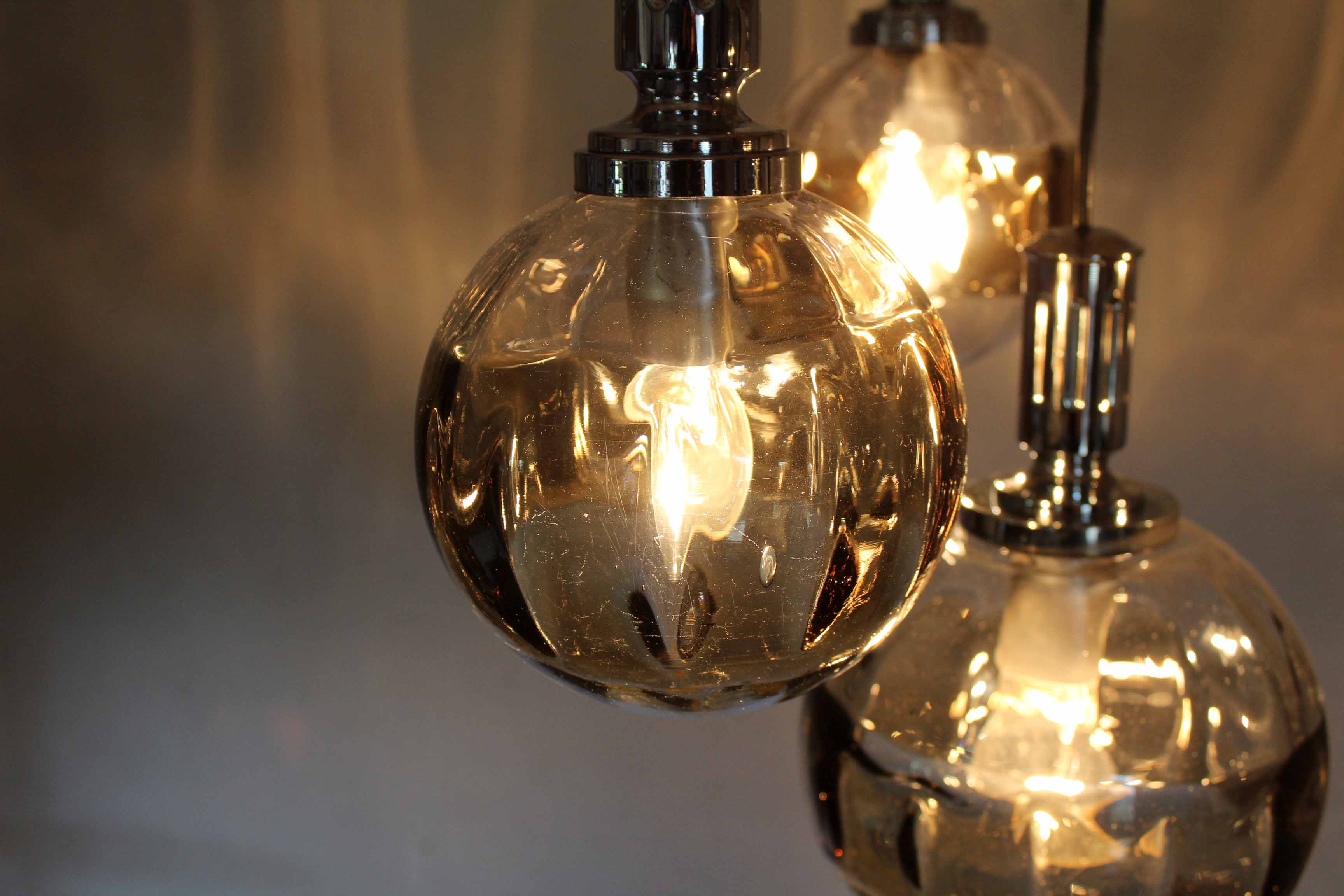 Suspension waterfall Oberglas Austria