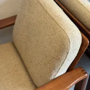 Vintage Danish teak easy chairs