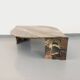 Vintage marble coffee table from the 1970s.