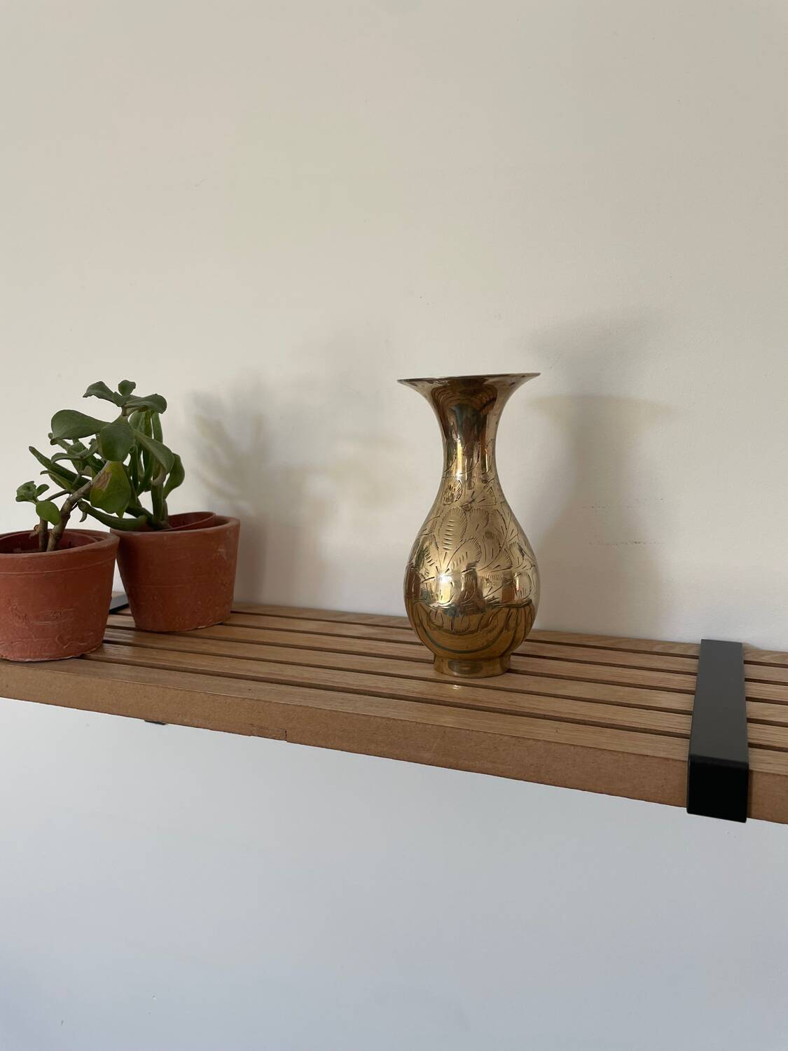 Brass vase