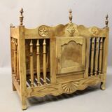 19th Century Light Walnut Panetière