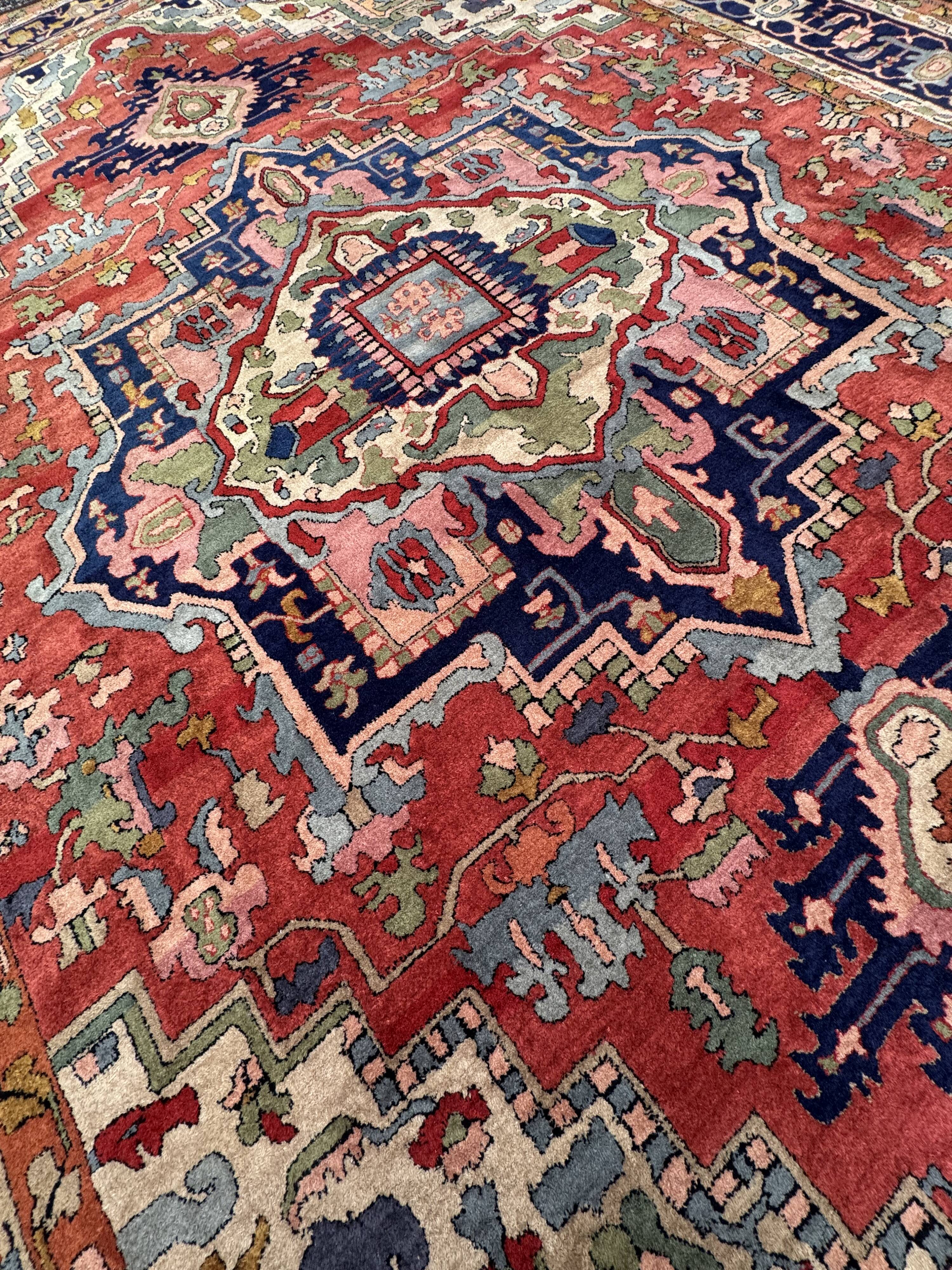 French Janus Lily Point Rug