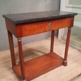 Console dessu marbre d epoque empire