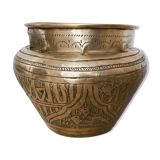 Cache pot en laiton