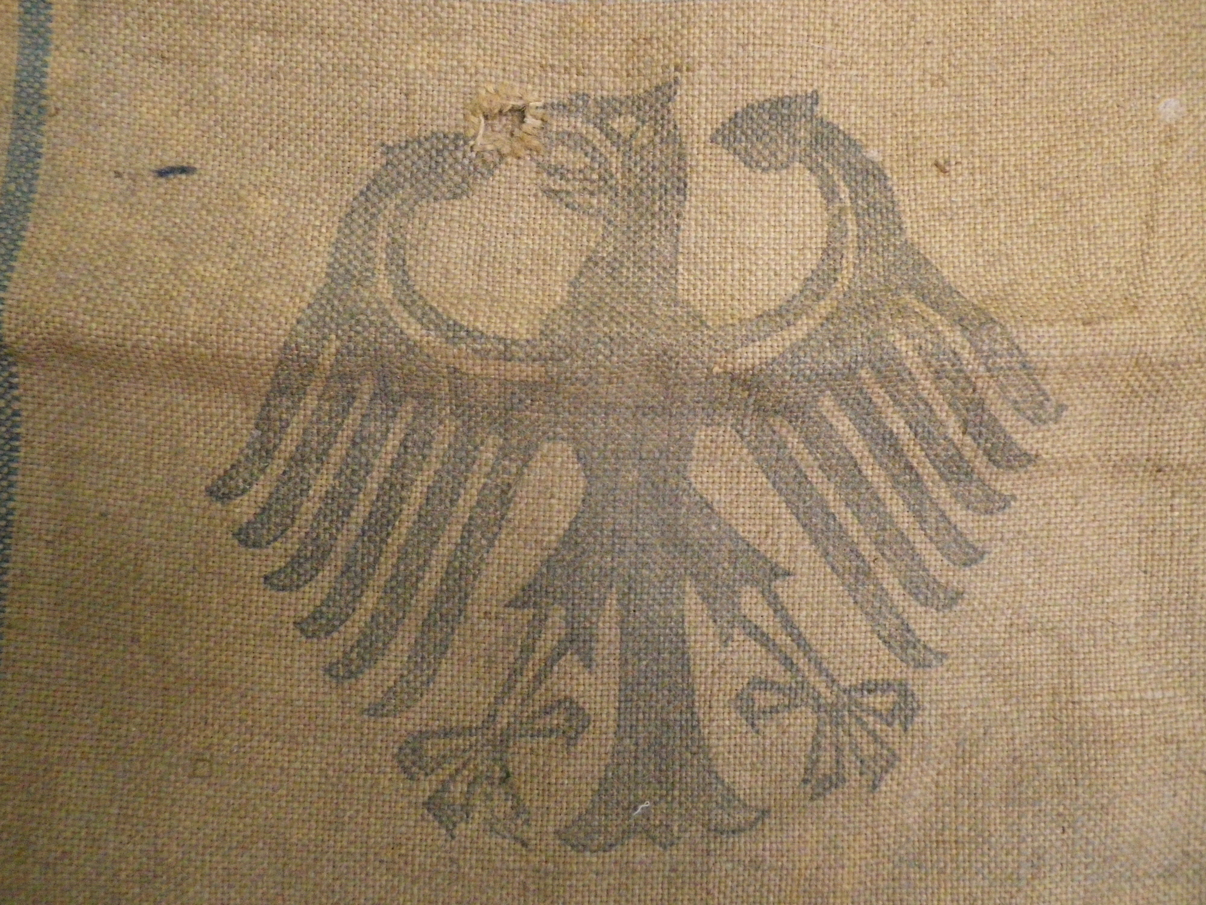Refueling bag - H.Vpfl. 1935 with national eagle on the back - Collectible - Germany