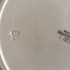Pair of ivory dishes of Sarreguemines with 30 and 34cm