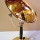 Gardoncini Table Lamp in Brass from Zerowatt, 1940s.