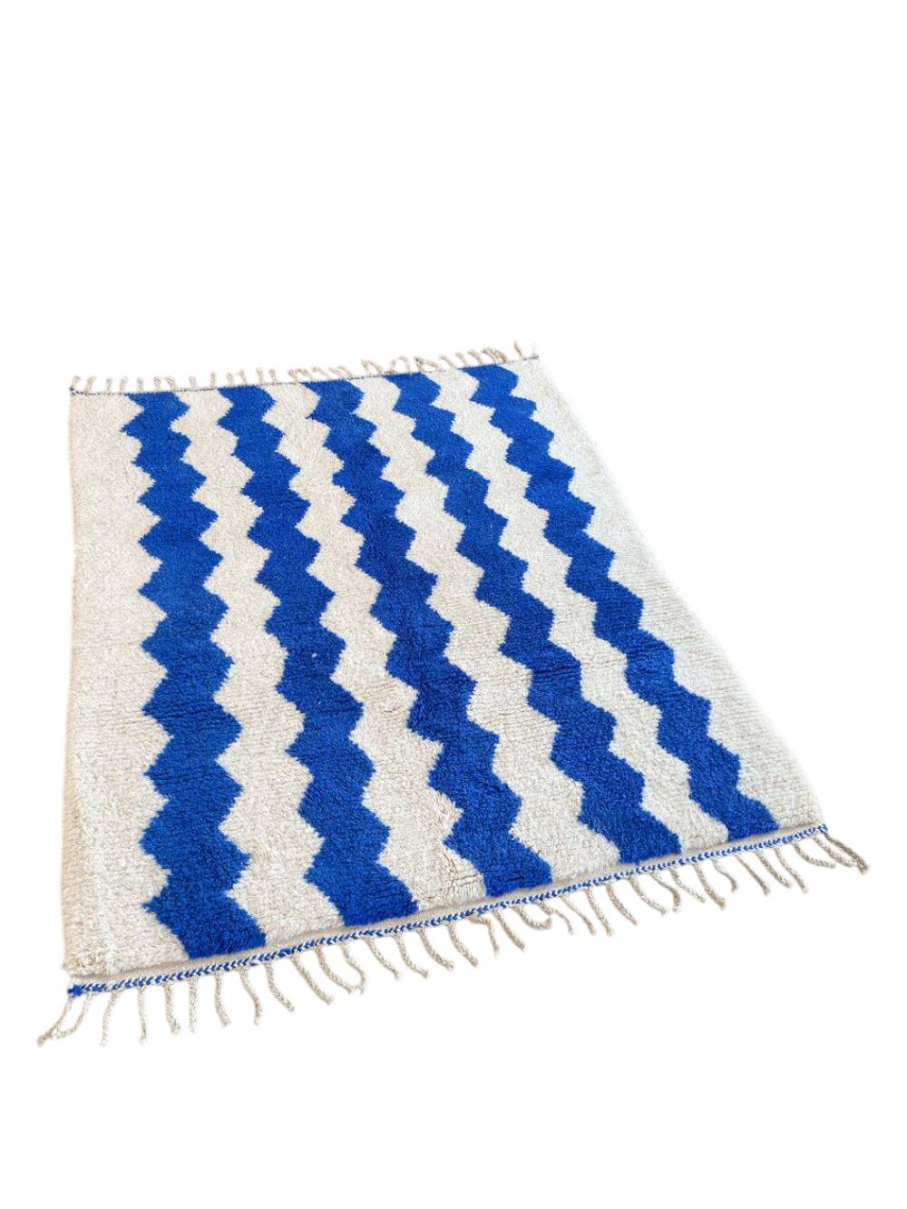 Traditional handmade Berber Beni Ouarin rug size 150 x 250 cm