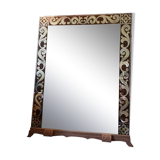 Golden Polychrome Mirror