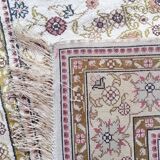 Tapis Cachemire soie fait main 151x92cm