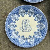 Gien - rare series part of French castle service