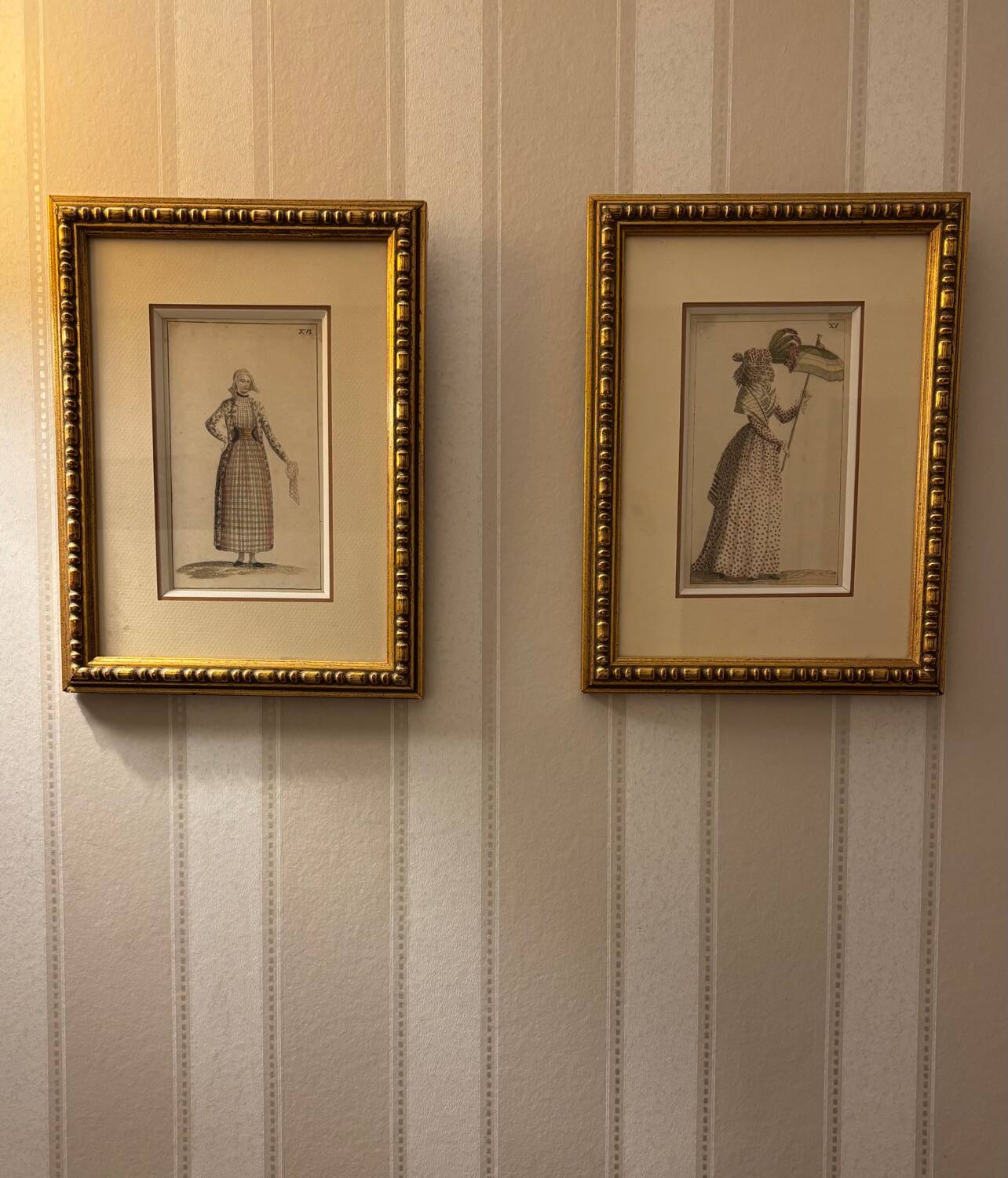 6 Costume engravings