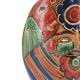 Colorful Mexican terracotta mask, South America, 1970s