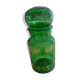 Green glass jar