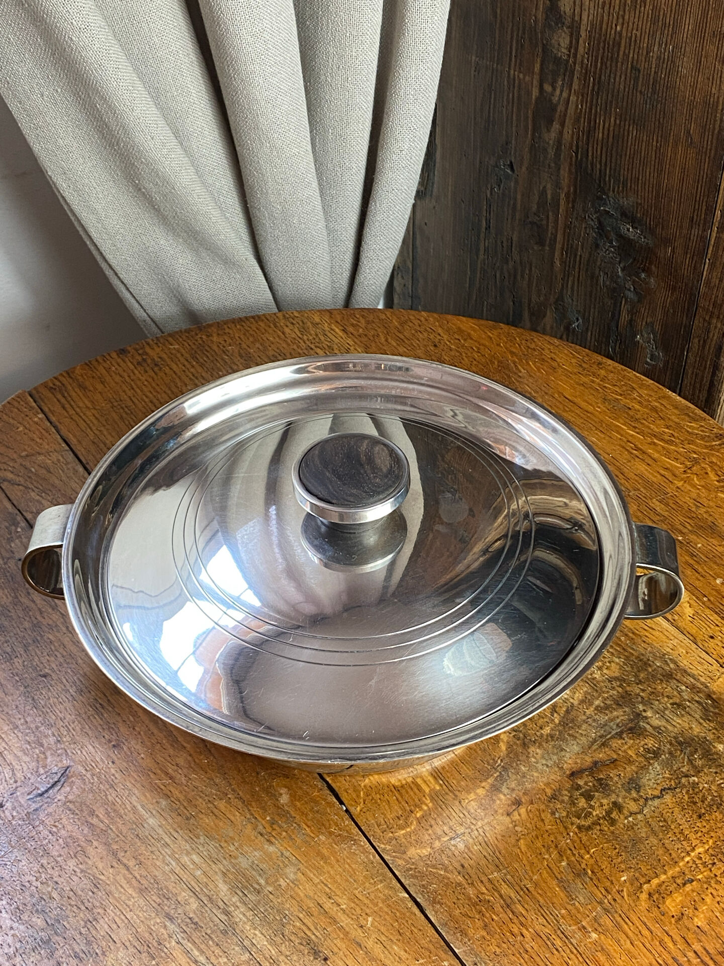 Silver-plated vegetable dish, Frères Saglier