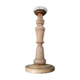 Wooden candle holder