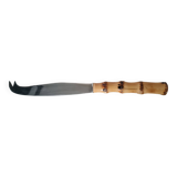 Bamboo handle cheese knife