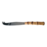 Bamboo handle cheese knife