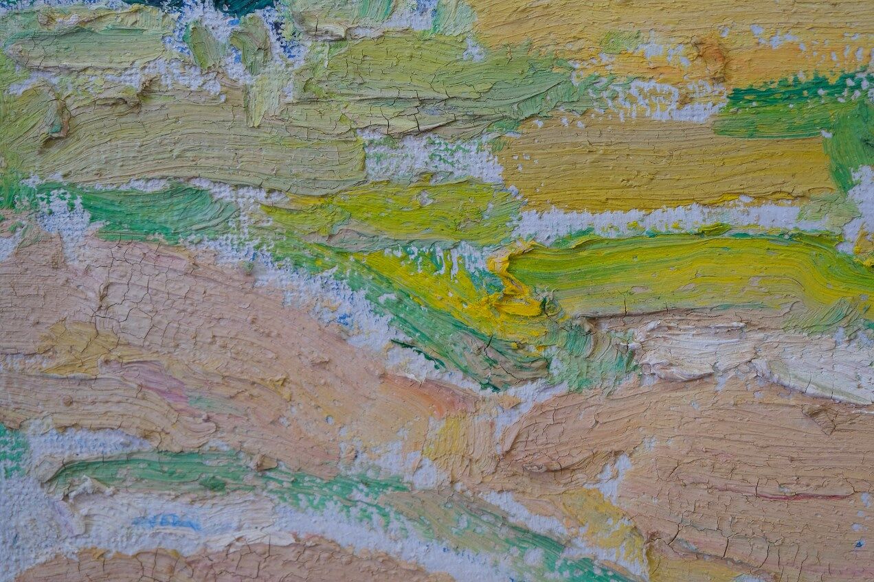Karl Hall (1919-2011), Swedish Modern Painting, 1960s, Oil on Canvas, Framed