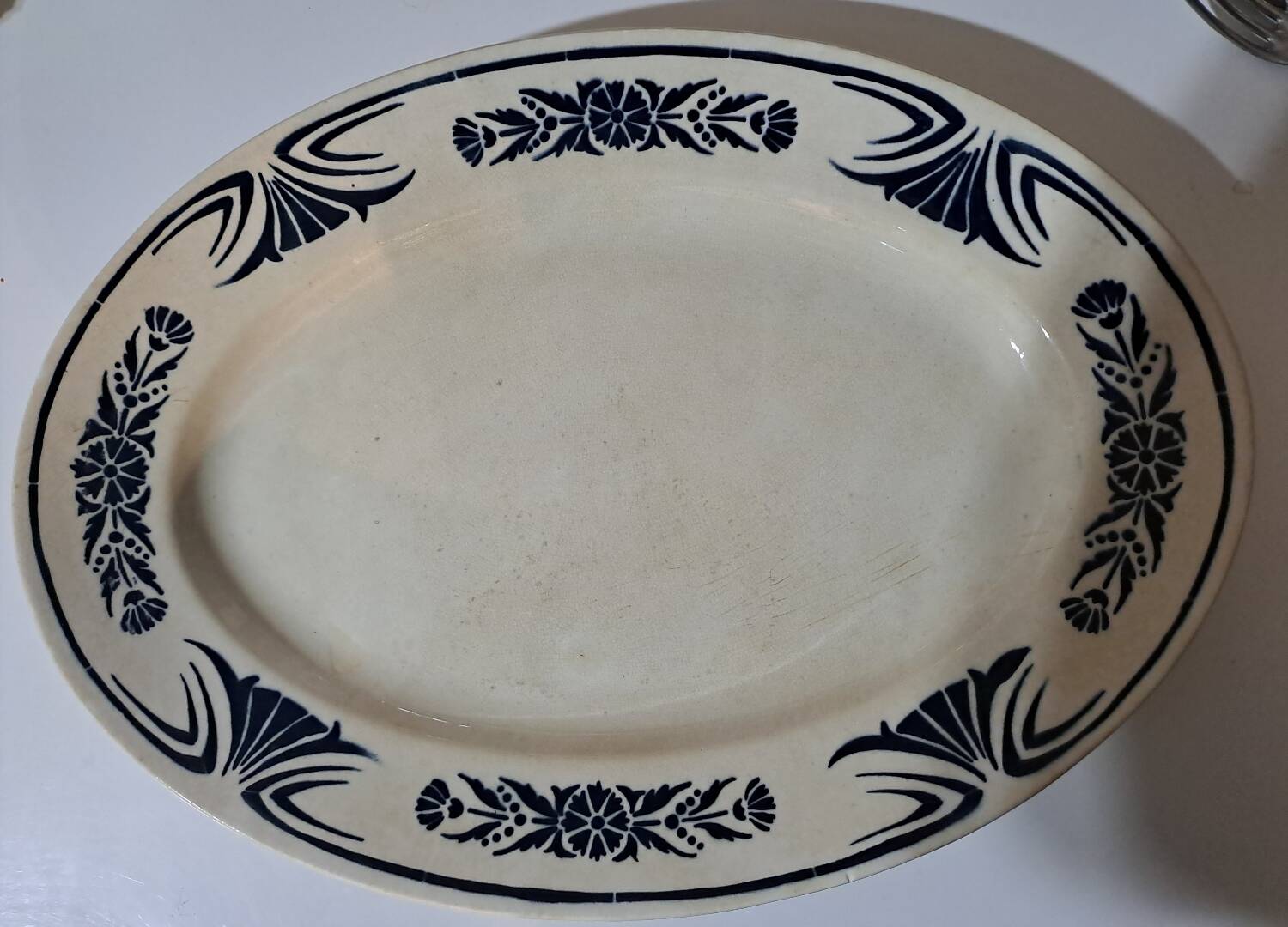 Badonviller oval dish