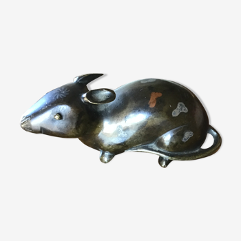 Animal bronze rat