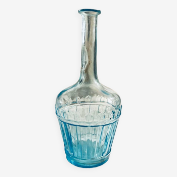 Blue glass bottle