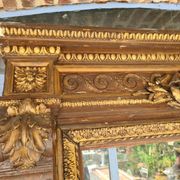 Encadrement de miroir trumeau panoramique