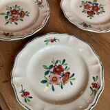 6 plates Sarreguemines Amazonas