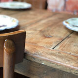 Old oak farmhouse table