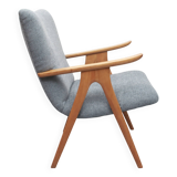 1950s  armchair in cherrywood