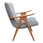 1950s  armchair in cherrywood