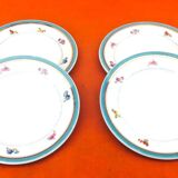 Year 1930 4 Cheese / Dessert plates U.M.L (Union Marc Larchevêque)