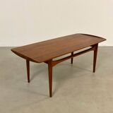 Teak Coffe table FD503 by Tove & Edvard Kindt-Larsen, Denmark 1950s
