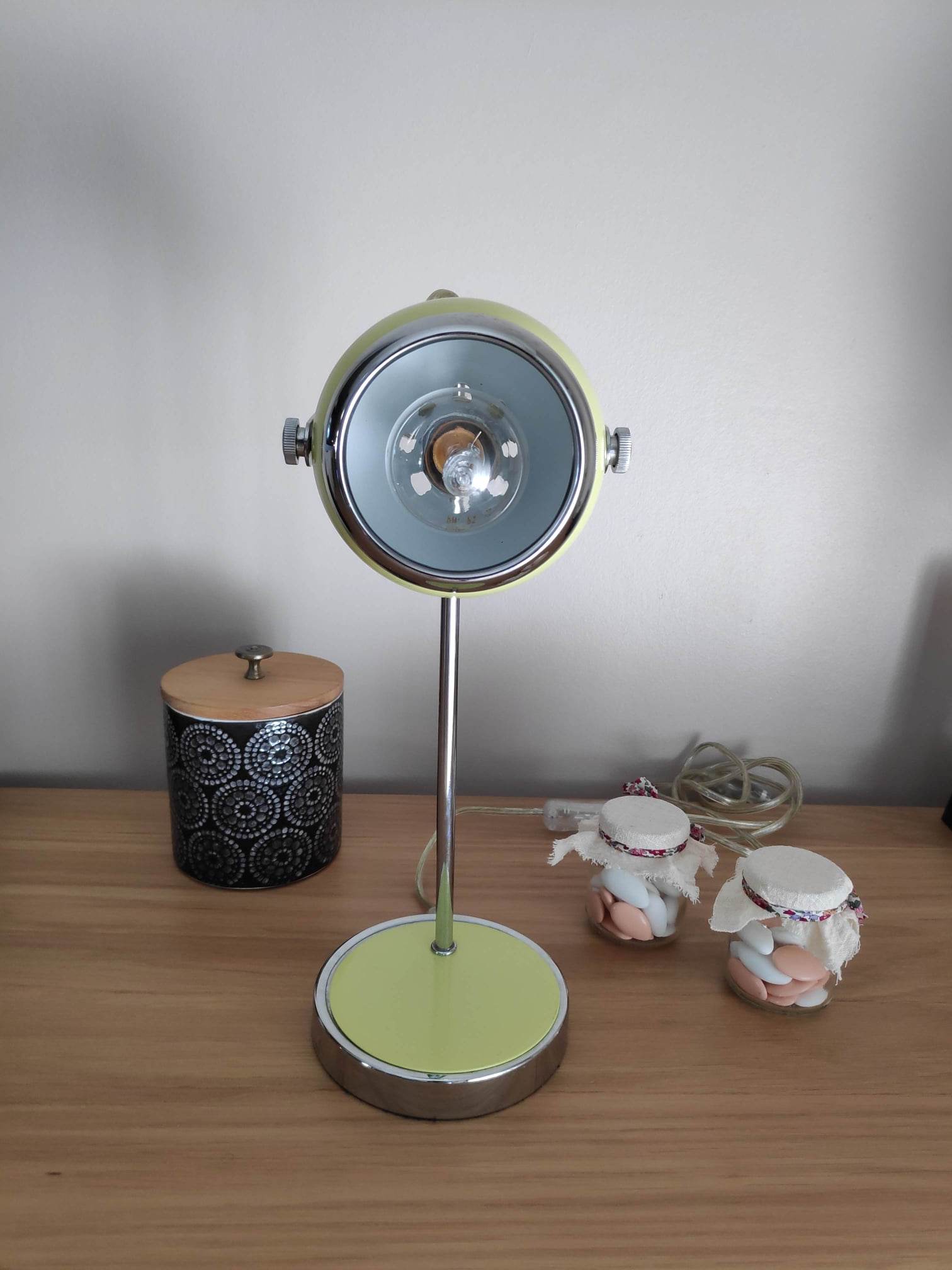 Desk lamp certe vintage eye ball