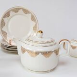 Service à thé porcelaine allemande Rosenthal (21 pièces)
