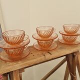 Ensemble de 6 tasses à café Rosaline