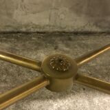 Table low brass marble 1950