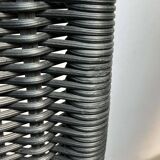 Grey German cantilever chairs B25 with leather cushions from Tecta, set of 4.