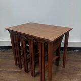 Mid-Century Danish Nesting Tables by Poul Hundevad